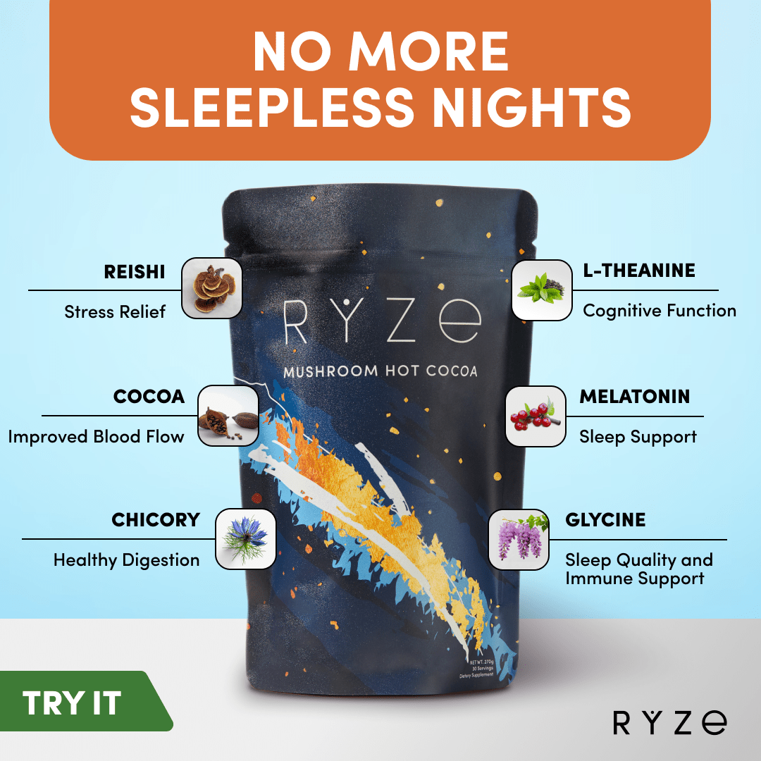 Hot Cocoa - with 6 Sleep Superfoods to Help Fall Asleep and Stay Asleep - Image 3